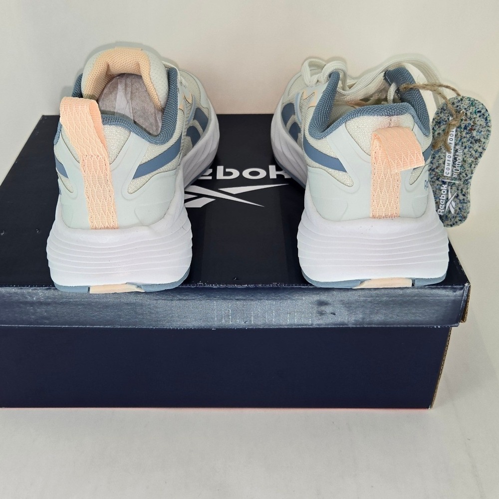 Reebok Verse Womens Running Shoes Grey Blue Peach AR30283W-SLO Size 6 NWT - Picture 7 of 16